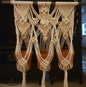 Handmade Macrame Wall Plant Hanger